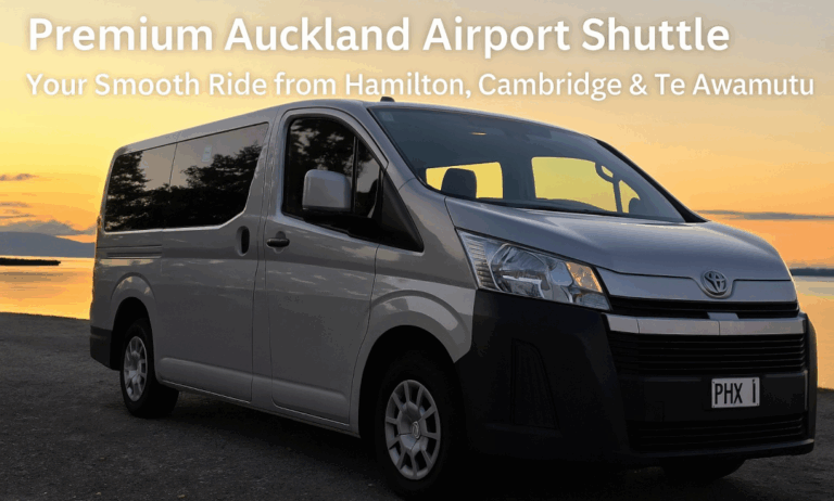 Hamilton to Auckland airport shuttle