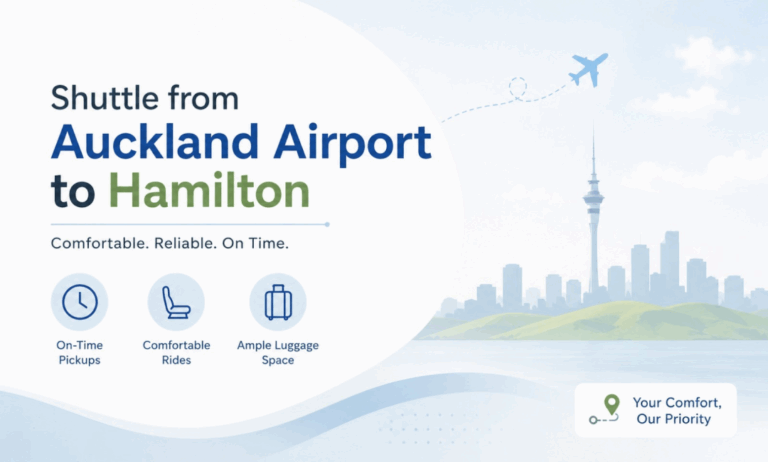 Shuttle from Auckland Airport to Hamilton