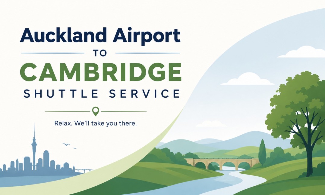 Auckland Airport to Cambridge Shuttle Service