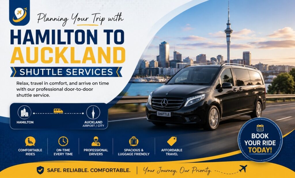 Hamilton to Auckland Shuttle Services