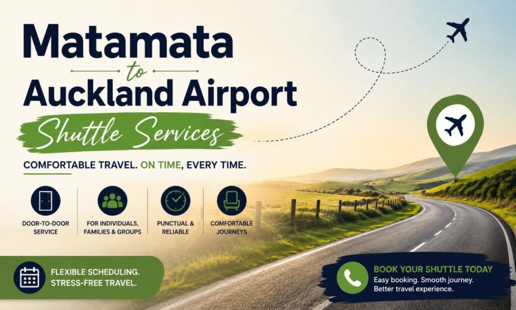 Matamata to Auckland Airport Shuttle Services