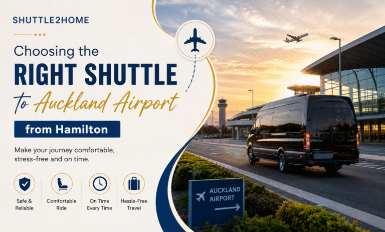 Shuttle to Auckland Airport from Hamilton